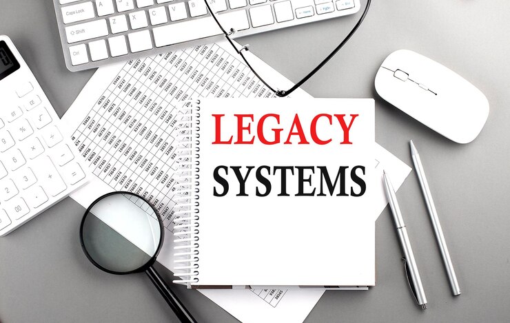 legacy-systems-text-notepad-chart-with-keyboard-calculator-grey-background_376538-1876